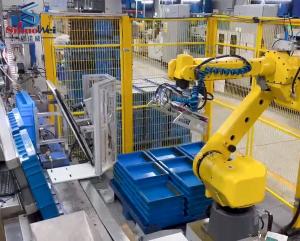 Intelligente vollautomatische Roboterpalletisierungsmaschine